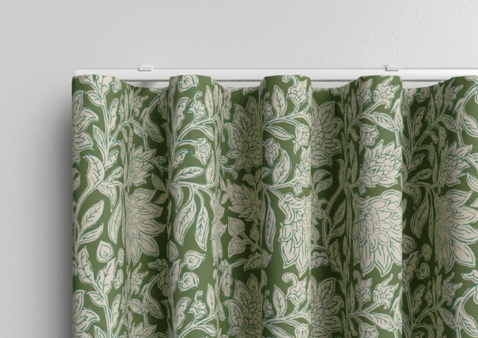 Land & Shore Rowallane, Green - Made to Measure Curtains - Image 13